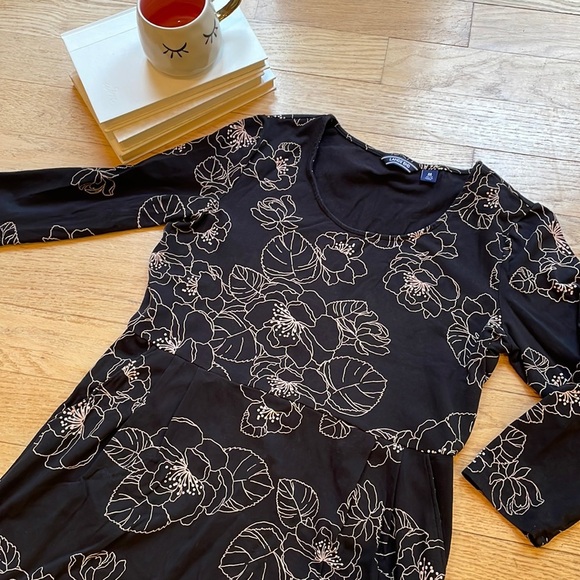 Lands End dress, black, size medium - Picture 1 of 10